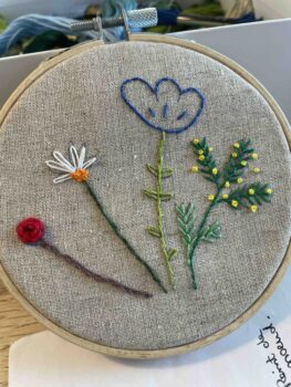 Atelier broderie Initiation