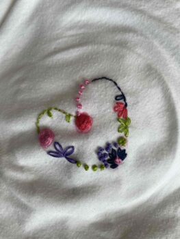 Atelier broderie sur vêtement