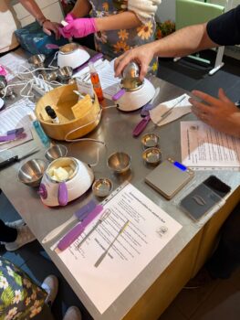 Atelier créatif de fabrication de cosmétiques